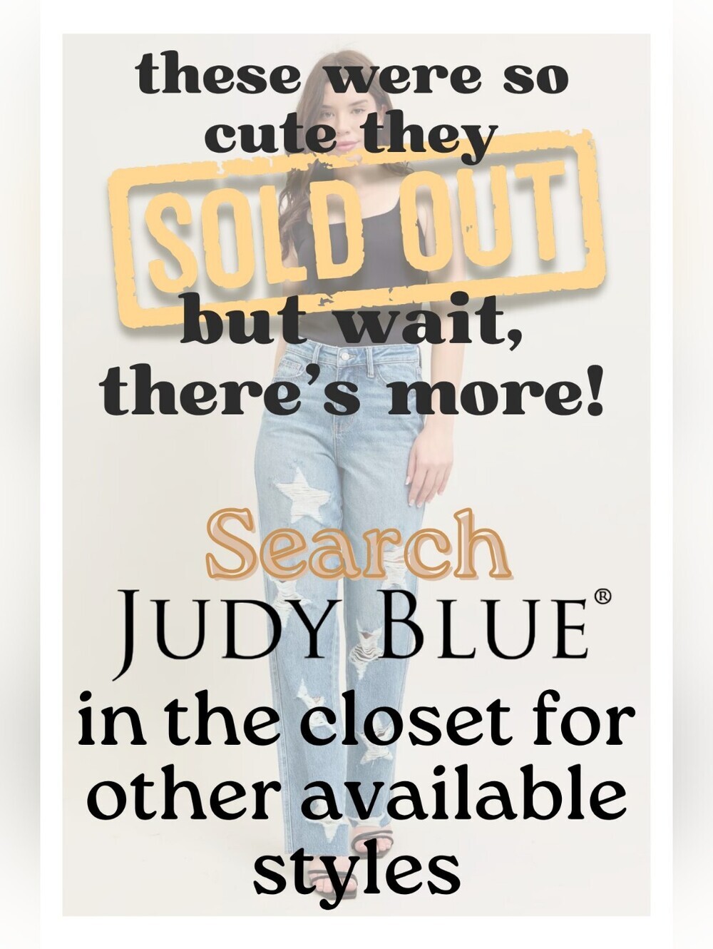 Judy Blue HR Rigid Magic 90's Straight Fit Jeans Star Americana Various Retail